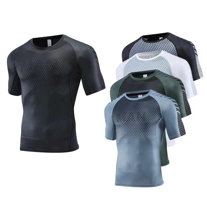 Мужской спортивный топ для фит – обзор и цена T Shirt Tight Fit
